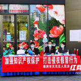 株洲天元区法院开展知识产权普法宣传活动