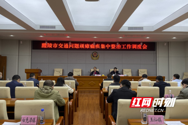 醴陵市整治办召开交通问题顽瘴痼疾集中整治工作调度会