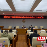 醴陵市整治办召开交通问题顽瘴痼疾集中整治工作调度会