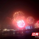 超燃！1.4万发烟花闪耀株洲夜空