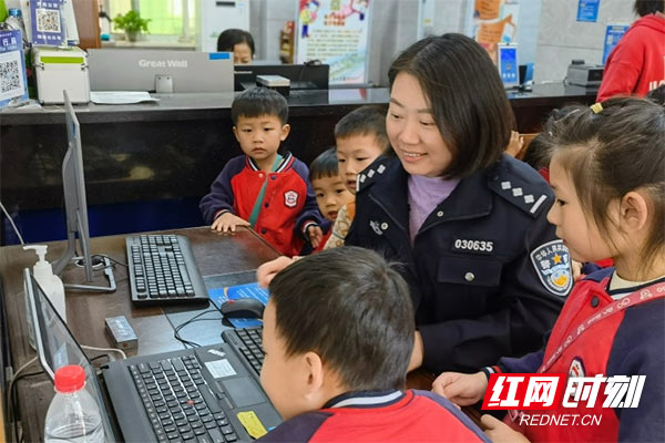 株洲芦淞公安：萌娃进警营 “警”心护未来