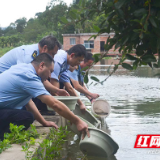 炎陵检察：增殖放流 共护水域生态