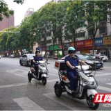 株洲市渌口区：宣传骑行队让消防知识“动”起来