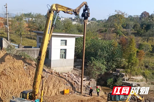 天元区：冬修水利夯基础惠民生