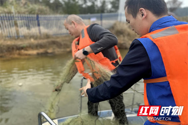 守护大京水库 芦淞区联合开展非法捕捞整治行动