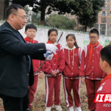 省蚕桑科学研究所专家到芦淞区莲塘小学开展科普进校园活动