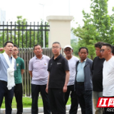 西藏扎囊县政协一行考察指导景炎中学水竹湖校区