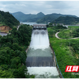 醴陵官庄水库开闸泄洪