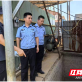 茶陵县公安局禁毒大队深入县区企业开展安全检查