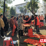 炎陵县霞阳镇：墨香春联映邻里情 多彩年画贺新春景