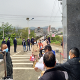 炎陵水口镇中学学生报到秩序井然