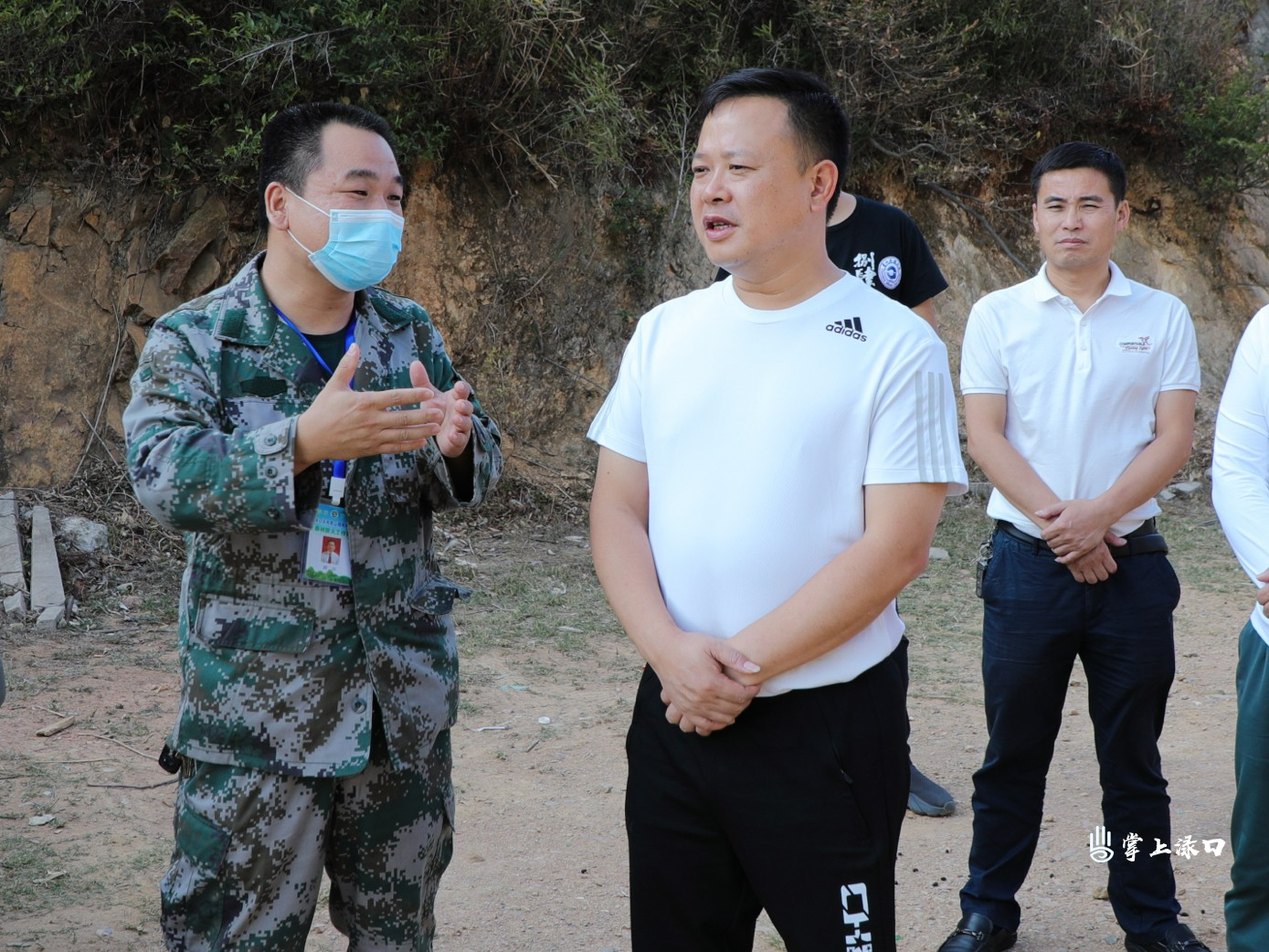 渌口区委书记李晓彤到朱亭镇开展巡林并督导森林防火工作