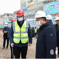 李晓彤督导向阳路提质改造工作