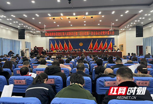 政协株洲市荷塘区第六届委员会第二次会议隆重开幕