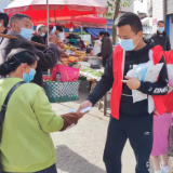 炎陵县霞阳镇：做好圩日劝导工作  筑牢疫情防控防线