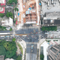 铁东路下穿新华路隧道主体完工