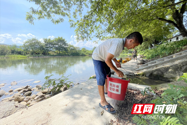 炎陵县水口镇：“河”我一起  守护一江碧水