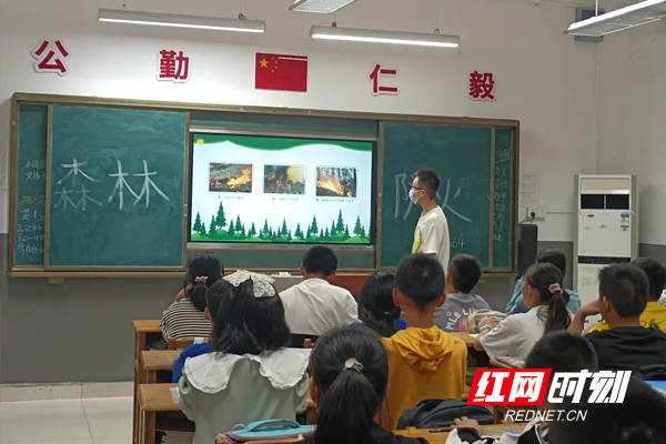 淞南中学：预防森林火灾 筑绿色家园