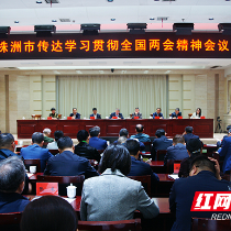 株洲市传达学习全国两会精神