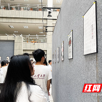 湖南工业大学第二届校园廉洁文化优秀作品展开幕