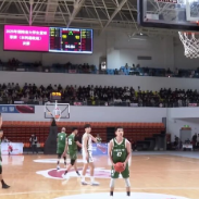 省大学生篮球联赛决赛首轮 湖工大客场对战湖师大赢得开门红