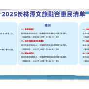 专属“福利”来了，2025长株潭文旅惠民清单发布