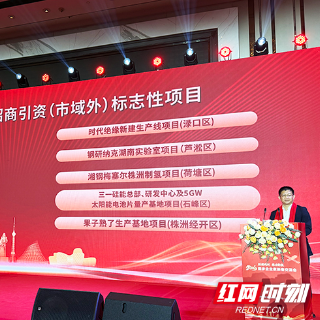 十大项目亮相！株洲市“十四五”招商成果集中发布