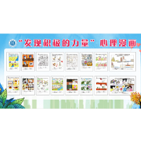 天元区隆兴中学开展“发现积极的力量”心理漫画活动