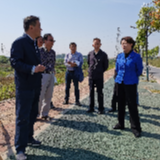 杨玉芳到城发集团调研滨江产业新城项目