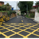 白关中学：入校道路提质改造 助推校园安全“再升级”
