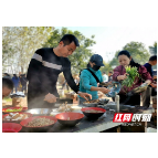 株洲市七中工会组织教职工户外野炊活动