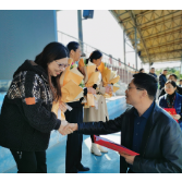 温情长流 天元中学举行退休教师欢送仪式