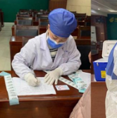 株洲市二医院党支部上门集中开展核酸采样服务