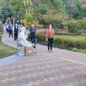 荷塘核酸检测现场：温暖有心 有序有力