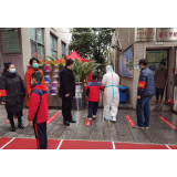 高家坳小学开展春季开学疫情防控应急演练