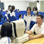 株洲市七中开展青少年儿童视力普查工作