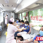 芦淞区134人无偿献血42500毫升