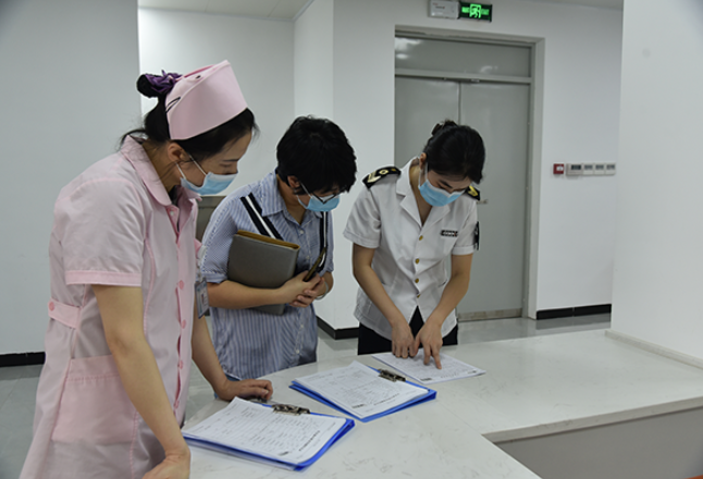 株洲市中心血站接受采供血依法执业督导检查
