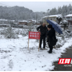 炎陵县霞阳镇积极防范应对低温雨雪冰冻天气工作