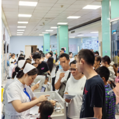 国庆假期,株洲三三一爱尔眼科医院忙而有序