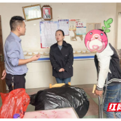 株洲市妇幼保健院一行赴茶陵县枣市镇车陂村走访慰问