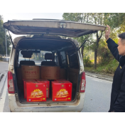 芦淞区查处一起非法运输烟花爆竹案件