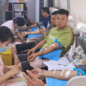 醴陵市明月镇组织开展无偿献血活动