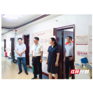 株洲市卫健委一行到市中医伤科医院检查指导安全工作