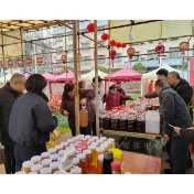 新春走基层丨攸县：供销大集年味浓 乡土好货迎新春