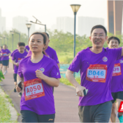 中国电信湖南公司第七届跑步比赛开跑 株洲600多名员工参赛