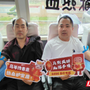 渌口区南洲镇人民政府开展无偿献血活动