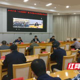 株洲召开全市打通“生命通道”集中攻坚行动电视电话会议