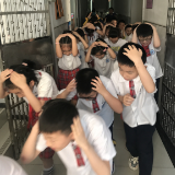 栗树山小学防震减灾应急疏散演练活动