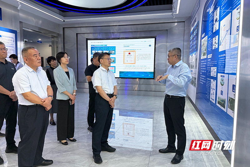 国家市场监管总局认可检测司到株洲调研北斗产业